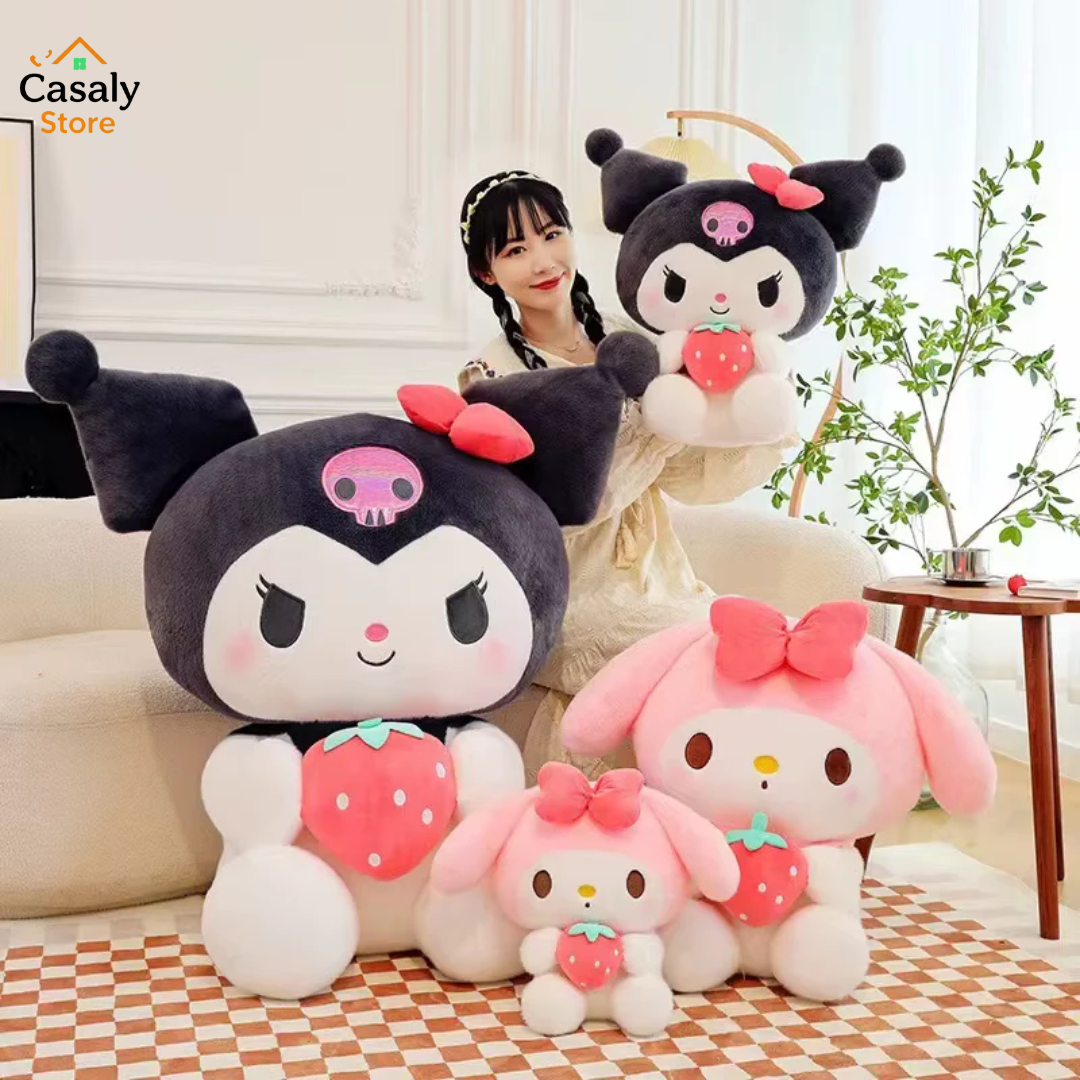 22/35Cm Sanrio Strawberry Melody Doll Xmas Gift