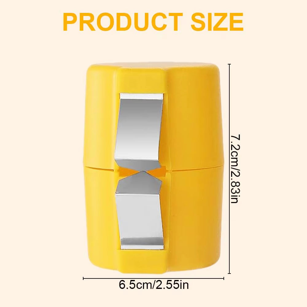 1/2Pcs Egg Shell Cutter Separator Portable Egg Opener Kitchen Gadget Egg Cracker with Egg White Separator for Baking and Cooking