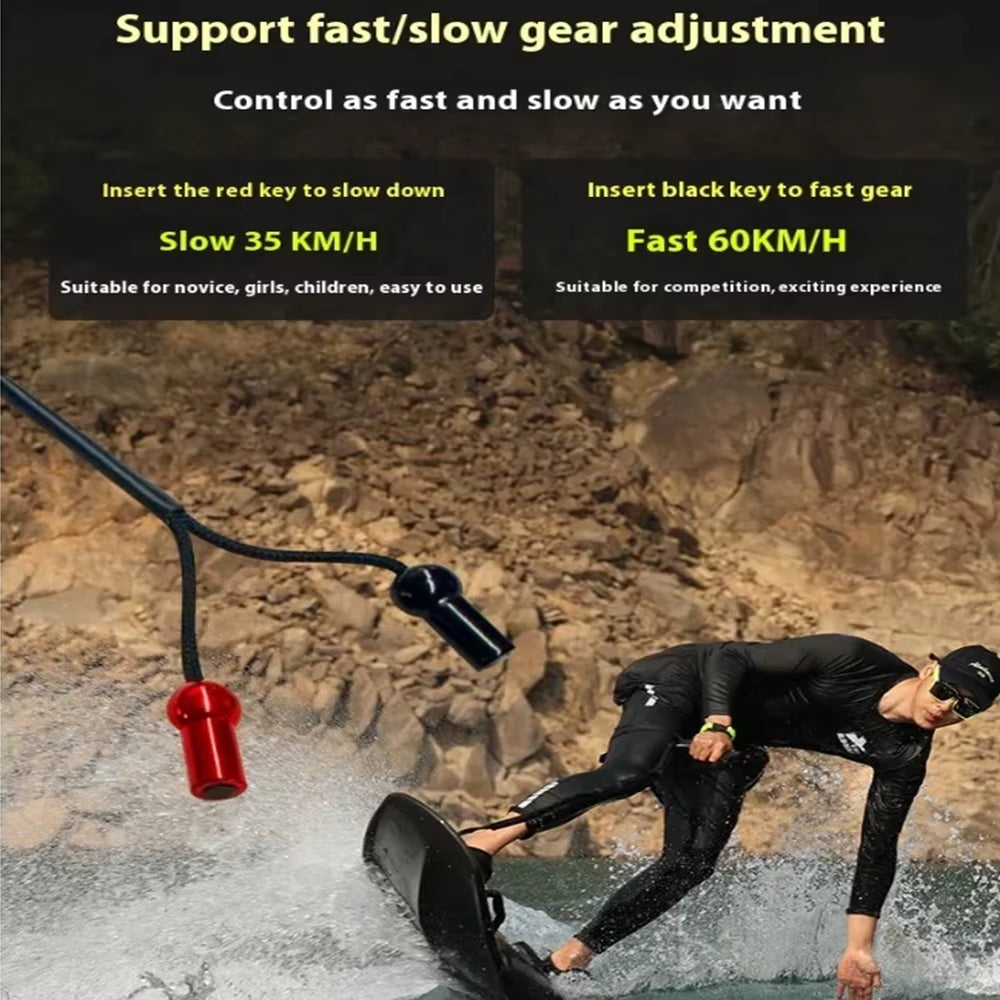 Carbon Fiber Electric Surfboard High Speed Power Jet Water Sports Beach Entertainment Water Surfboard Standup Wakeboard Portable