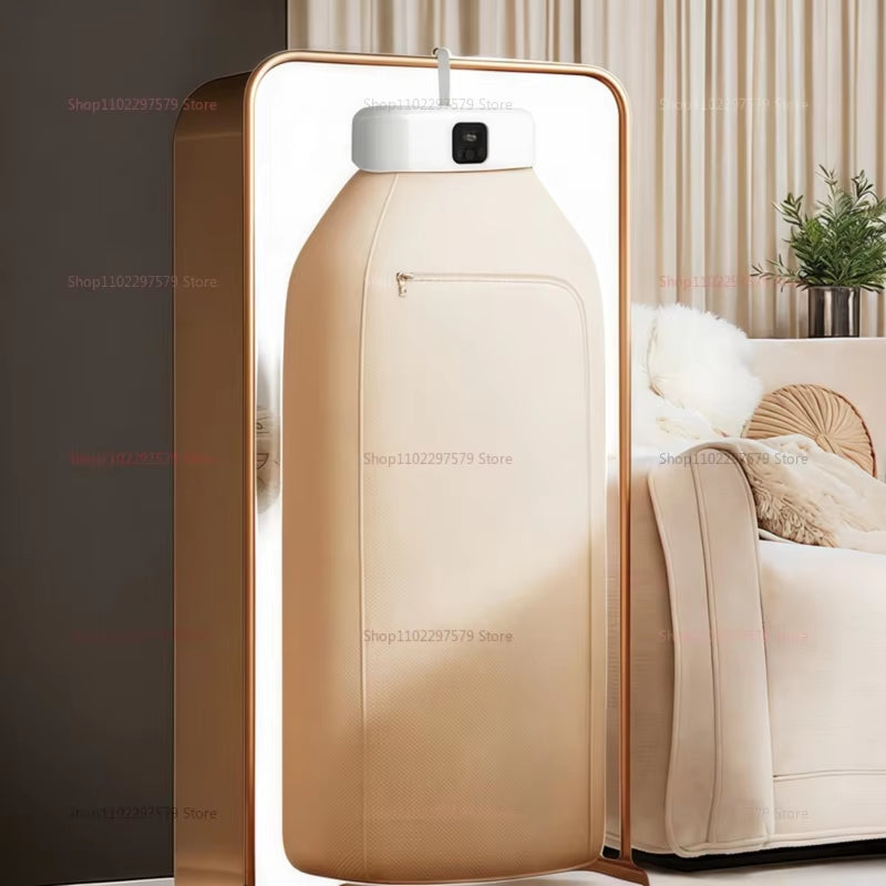 Mini Portable Dryer Foldable Electric Dryer Apartment Portable Dryer Travel RVS with Dryer Bag and Time Set Travel Style