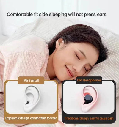 Mini Invisible 5.3 Wireless Bluetooth Earbuds | Sleep Work Sports - Casaly