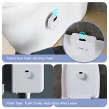 Contactless Smart Toilet Flusher | Infrared Sensor Button for Fully Automatic Toilet Flushing | Hygienic, Hands-Free