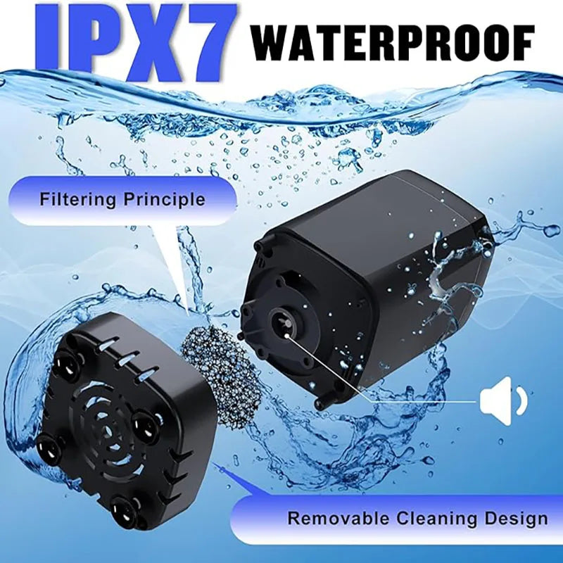 Portable Shower for Camping 6000Mah Rechargeable Camping Shower