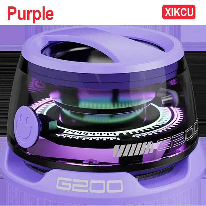 Portable Bluetooth Speaker G200 RGB Lighting Magnetic Speaker BT5.0 Mini Sound Box 7 Hours Playback Phone Holder
