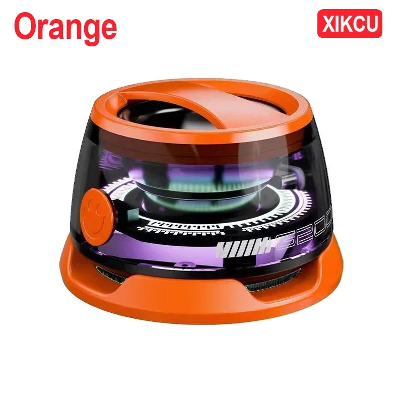 Portable Bluetooth Speaker G200 RGB Lighting Magnetic Speaker BT5.0 Mini Sound Box 7 Hours Playback Phone Holder