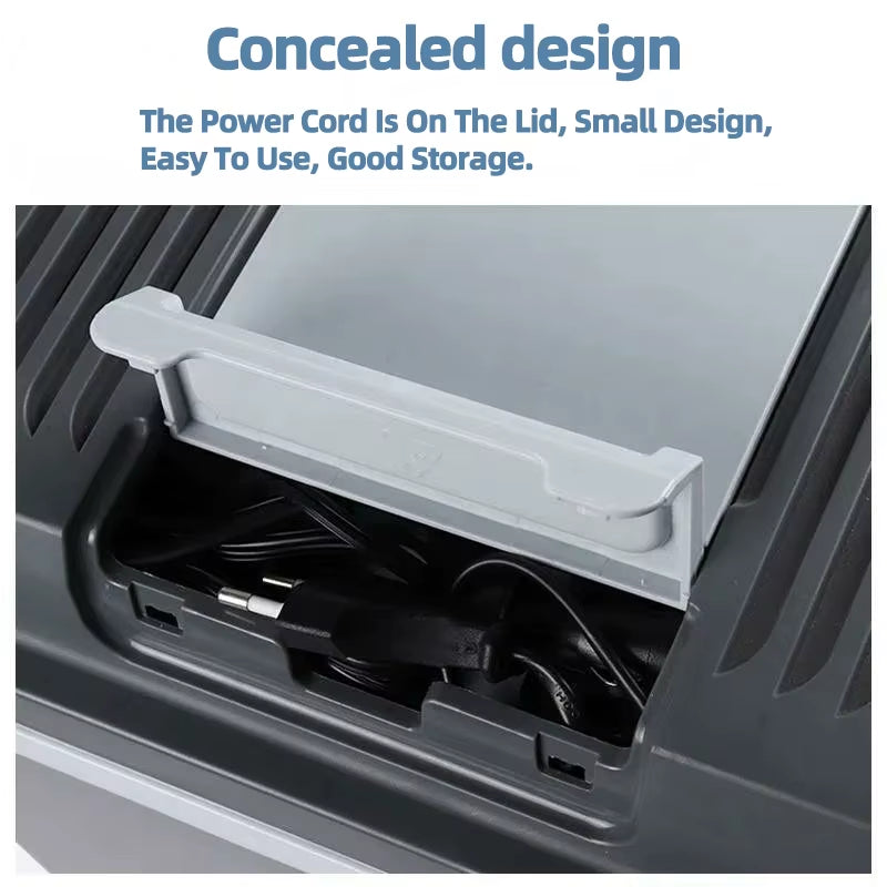 Yannice CAR Refrigerator Mini Portable Fridge 25L High-Capacity 12V 220 Vrefrigerator Machine Car Use Household Use Camping Use