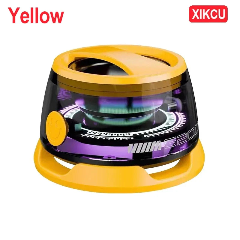Portable Bluetooth Speaker G200 RGB Lighting Magnetic Speaker BT5.0 Mini Sound Box 7 Hours Playback Phone Holder