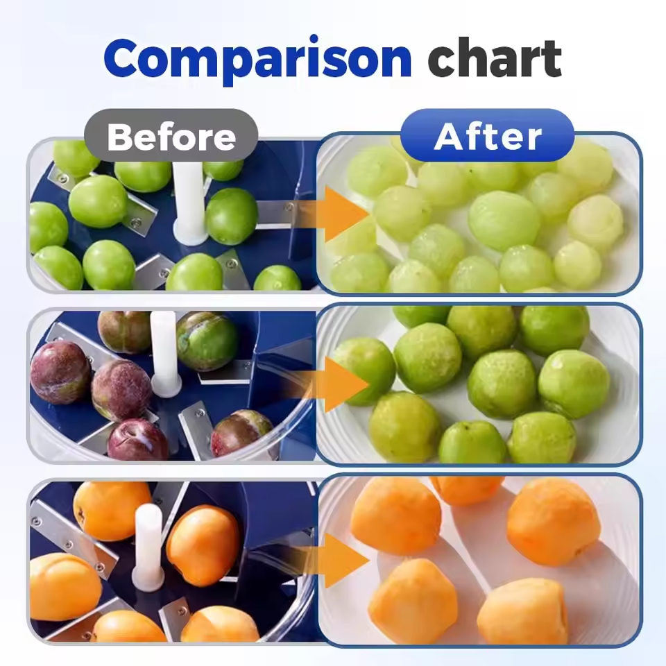Smart Grape Peeler Automatic Electric Grape Peeling Machine - Hands-Free Fruit Skin Remover, Easy Peeling Peeling Machine Wonder