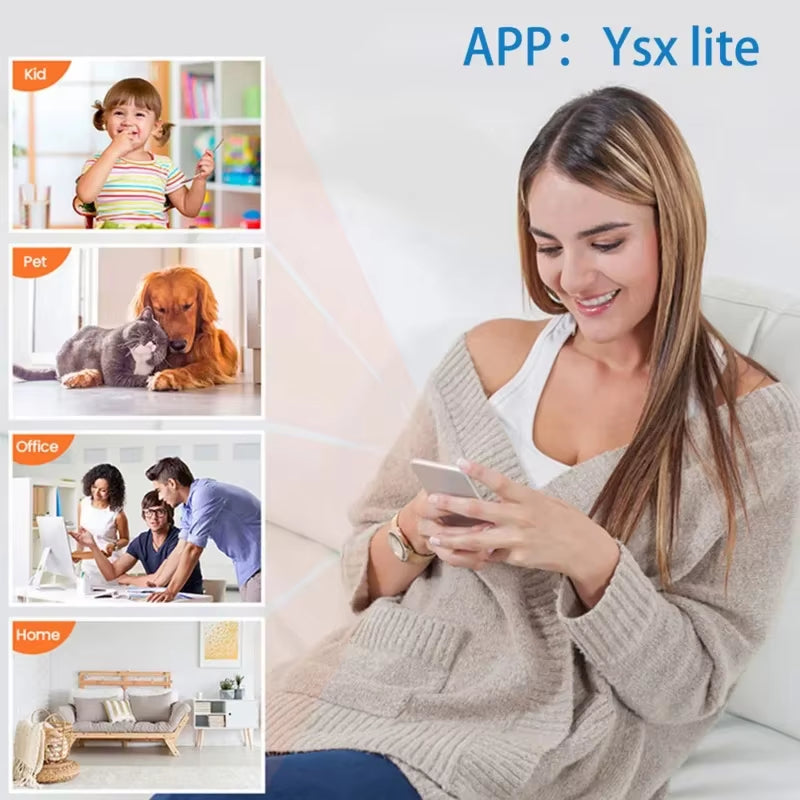 Wireless Wifi 1080P HD Mini Camera Baby Monitor Indoor Security Surveillance Night Vision IP Cam Video Recorder Safety Camcorder